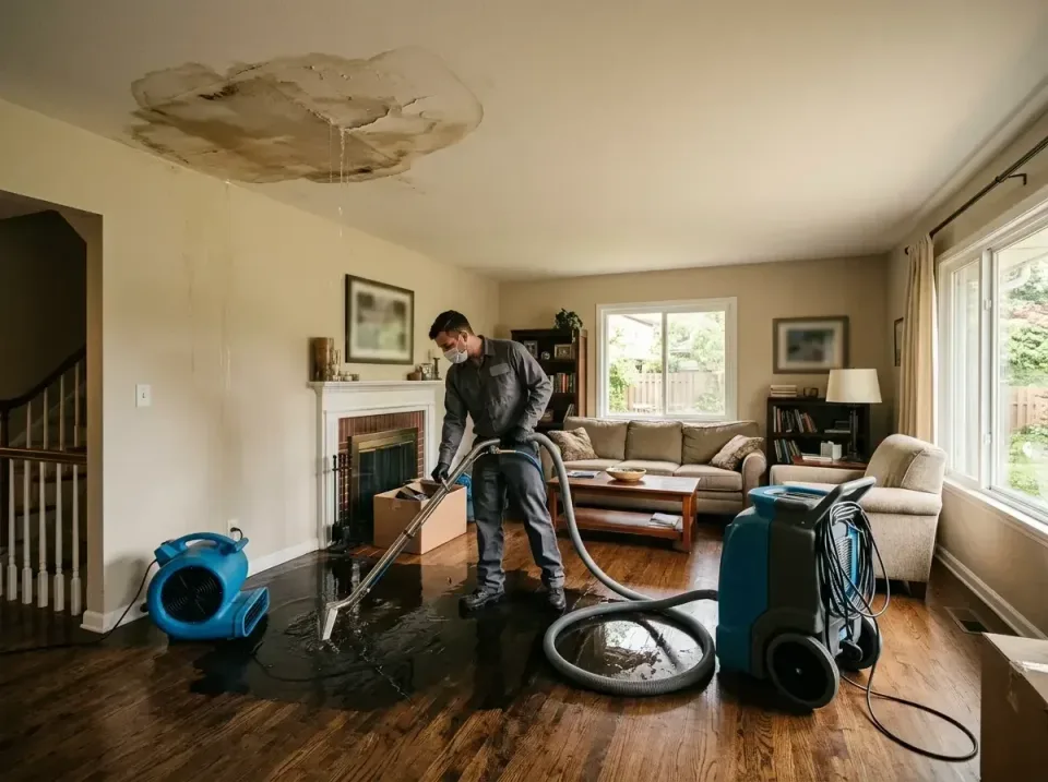 attic-pipe-burst-ceiling-drip-008 — frequently asked questions, Water Damage Restoration & Carpet Care in New Holland, PA